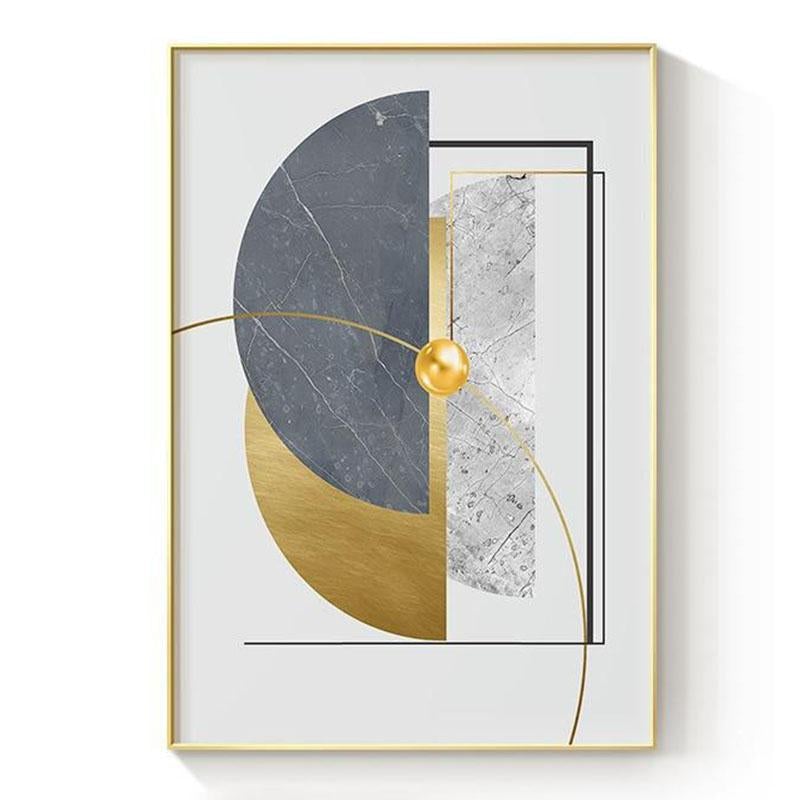 Elena | Lienzo Geométrico Escandinavo