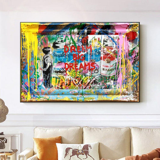 Amélia | Lienzo de Arte Urbano XXL